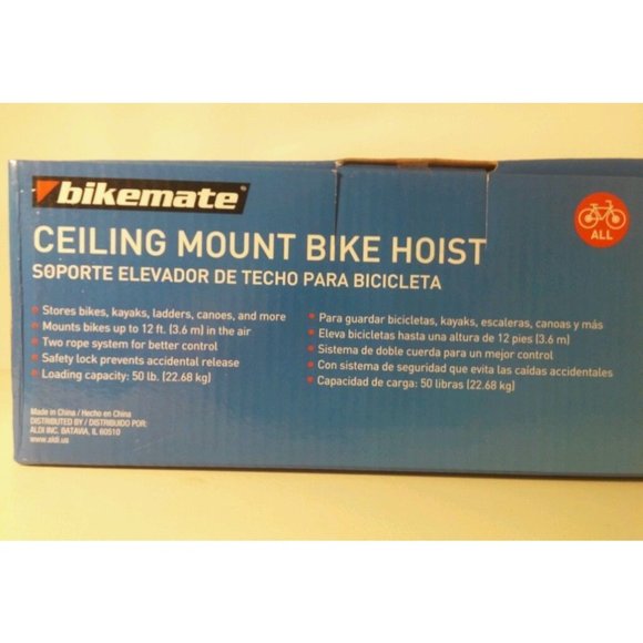 Bike Holder Hoist Ceiling Mount Universal by Bikemate - Picture 6 of 7